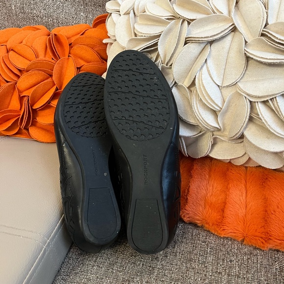 ❣️Rockport Cobb Hill Collection Black Leather Sharleen Wedge Pumps❣️ - Picture 10 of 11